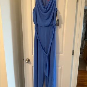 NWT Vince Camuto Elegant Blue Jumpsuit